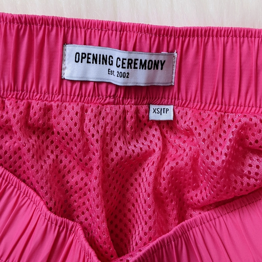 Opening Ceremony Ltd. Edition Pink Track Pants Spell Out Logo Wind Pants XS - Picture 3 of 16
